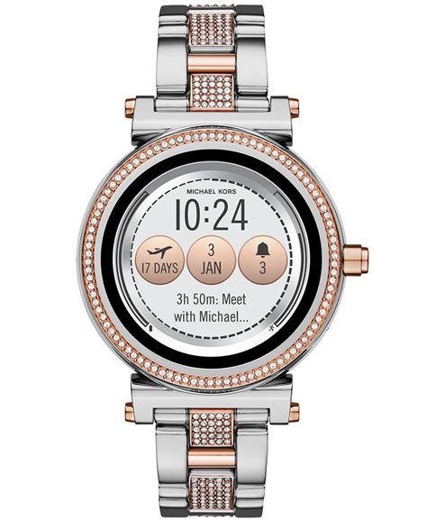 Michael Kors Women's Sofie Access Two Tone Touchscreen 